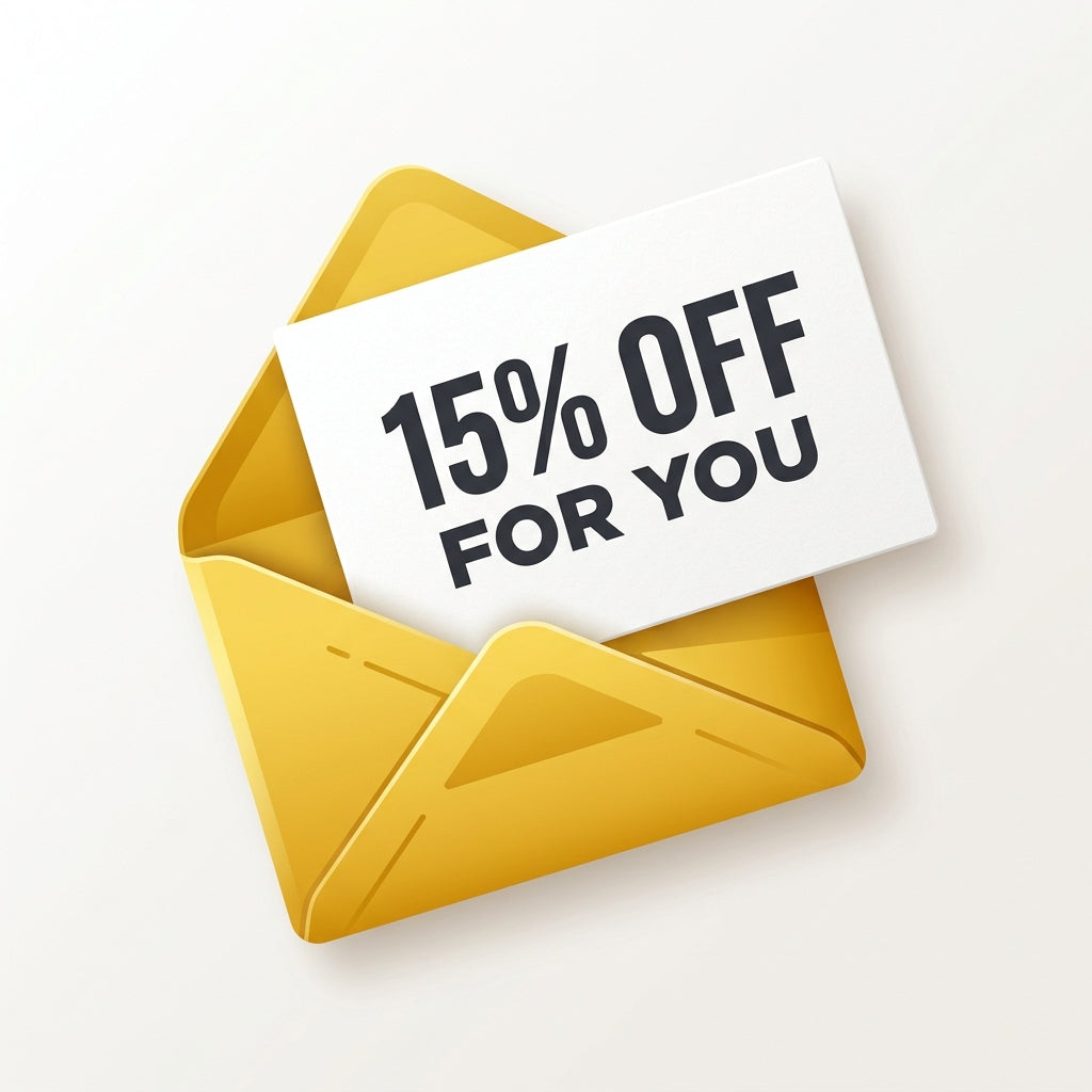 15% Off Promo Envelope
